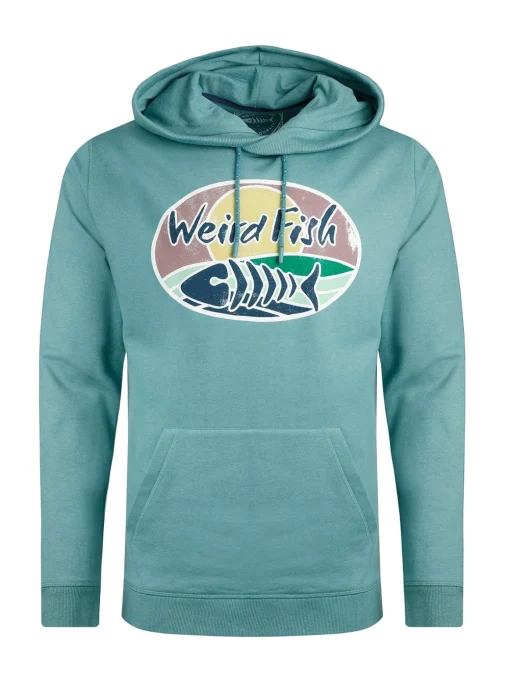 WEIRD FISH Bryant Graphic Pop Over Hoody XL