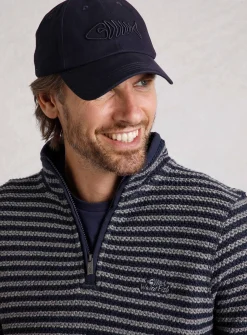 WEIRD FISH Bude Heavy Wash Twill Cap One Size