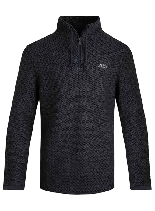 WEIRD FISH Cruiser 1/4 Zip Macaroni XL