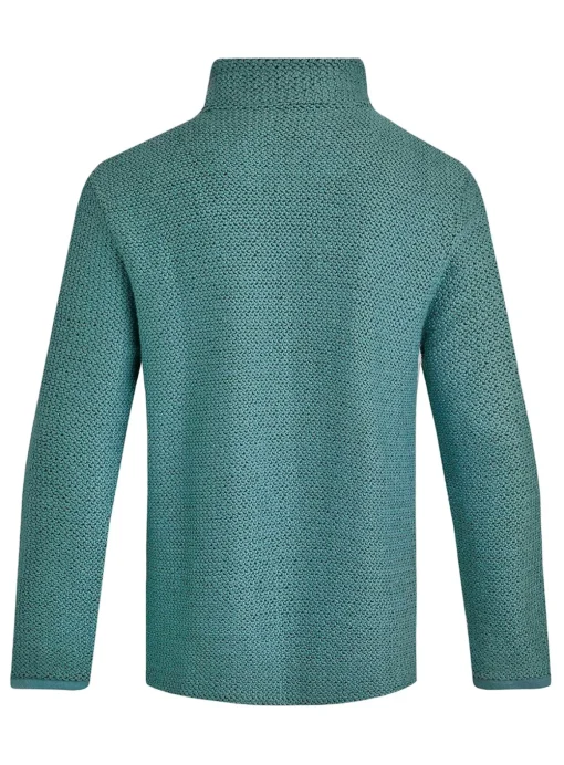 WEIRD FISH Cruiser 1/4 Zip Macaroni Sweatshirt S