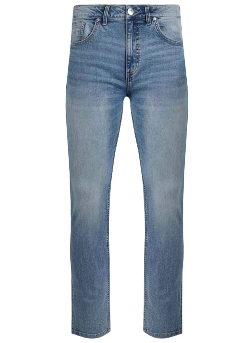 WEIRD FISH Eddie Straight Comfort Stretch Denim Jean 36R
