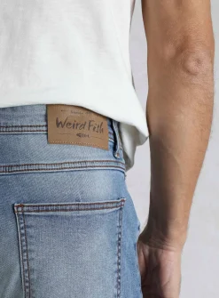 WEIRD FISH Eddie Straight Comfort Stretch Denim Jean 36R