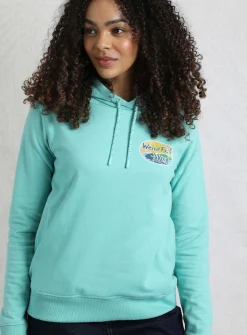 WEIRD FISH Kira Graphic Pop Over Hoody 16