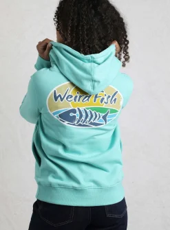 WEIRD FISH Kira Graphic Pop Over Hoody 16
