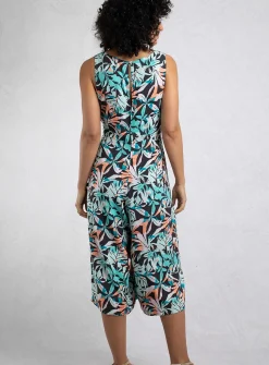 WEIRD FISH Nalani Viscose Printed Jumpsuit 10