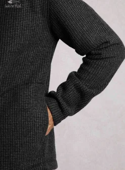 WEIRD FISH Shires Full Zip Grid Fleece XL