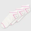 White Blister Resist Trainer Socks 3 Pack 4-8