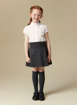 White Embroidered Collar Blouse 2 Pack 5 years