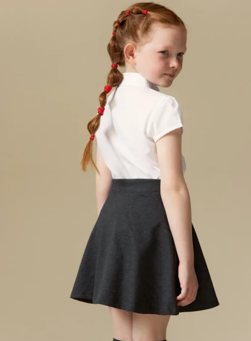 White Embroidered Collar Blouse 2 Pack 5 years