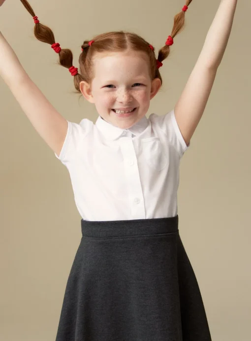 White Embroidered Collar Blouse 2 Pack 5 years