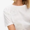 White Flower Cutwork Top 24