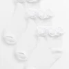 White Frill Socks 3 Pack 12-24 months
