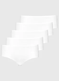 White Knicker Shorts 5 Pack 14