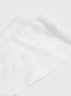 White Modal Blend Ankle Socks 3 Pack 4-8