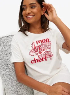 White Mon Cheri Nightdress XXL