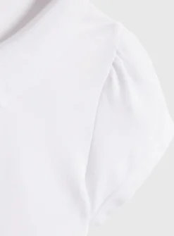 White Perfect White Polo Tops 2 Pack 3 years