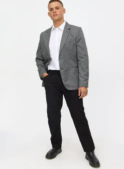 White Regular Fit Long Sleeve Shirts 5 Pack 18