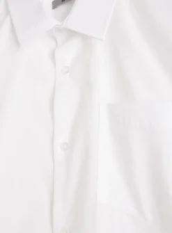 White Regular Fit Short Sleeve Shirts 5 Pack 15