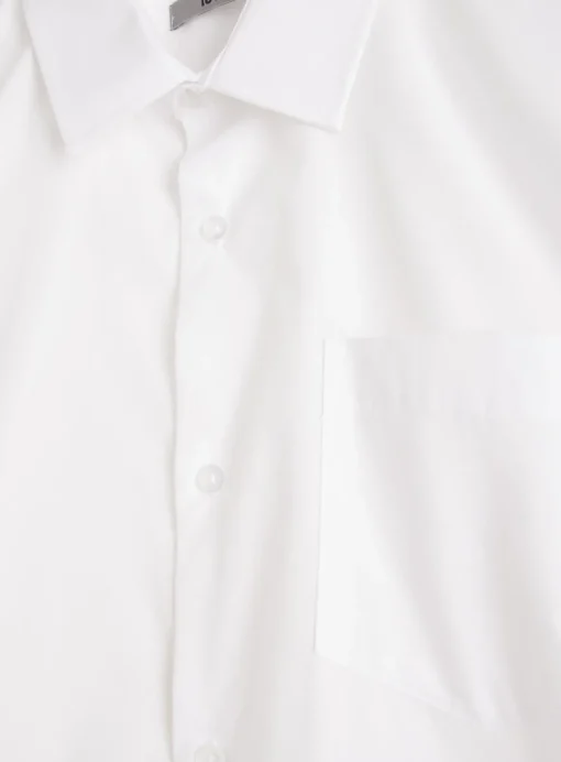 White Regular Fit Short Sleeve Shirts 5 Pack 15