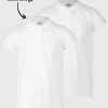 White Scallop Eco-Lite Polo Shirts 2 Pack 3 years