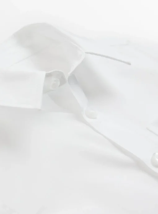 White Short Sleeve Slim Fit Shirts 3 Pack 12 years
