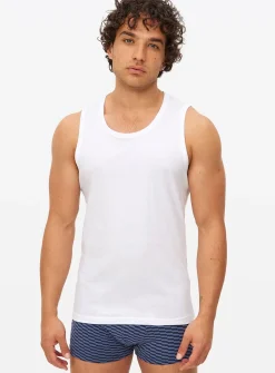 White Sleeveless Vest 2 Pack XL