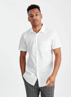 White Slim Fit Formal Shirt 2 Pack 14.5