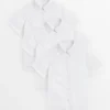 White Slim Fit School Shirts 3 Pack 8 years