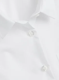 White Slim Fit School Shirts 3 Pack 8 years