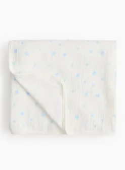 White Star Gauze Blanket One Size