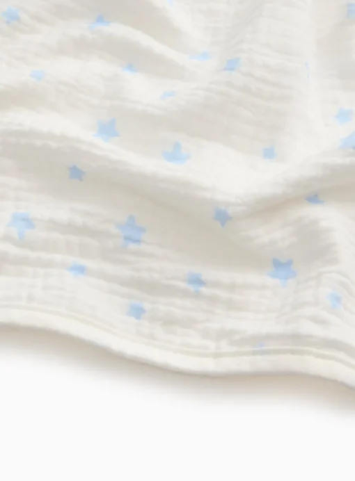 White Star Gauze Blanket One Size
