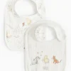 Winnie The Pooh Bibs 2 Pack One Size