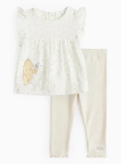 Winnie The Pooh Frill Top & Leggings Set 12-18 months