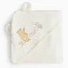Winnie The Pooh Print Hooded Towel One Size