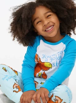 Zog Blue Printed Pyjamas 3-4 years